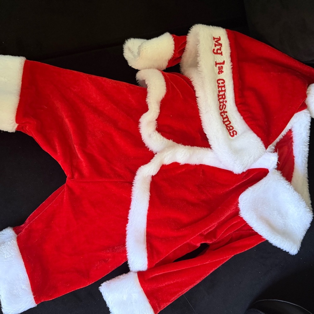 Red and White Christmas Outfit
